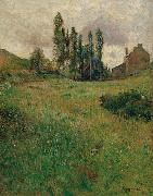 Paul Gauguin Dogs Running in a Meadow Germany oil painting artist